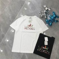 2026SS人気上昇中Loewe アナグラム コットン Tシャツロエベコピー激安...