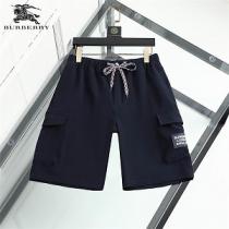 上品☆バーバリハーフパンツコピーBURBERRY春夏流行り2026トレンド高評価快適なカジュアルネイビーブラック