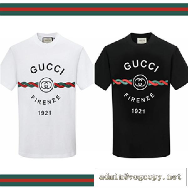 数量限定再入荷 ブランド半袖Tシャツ偽物 G1921 FIRENZE 2色可選 春夏に役立つカジュアル 着回し抜群