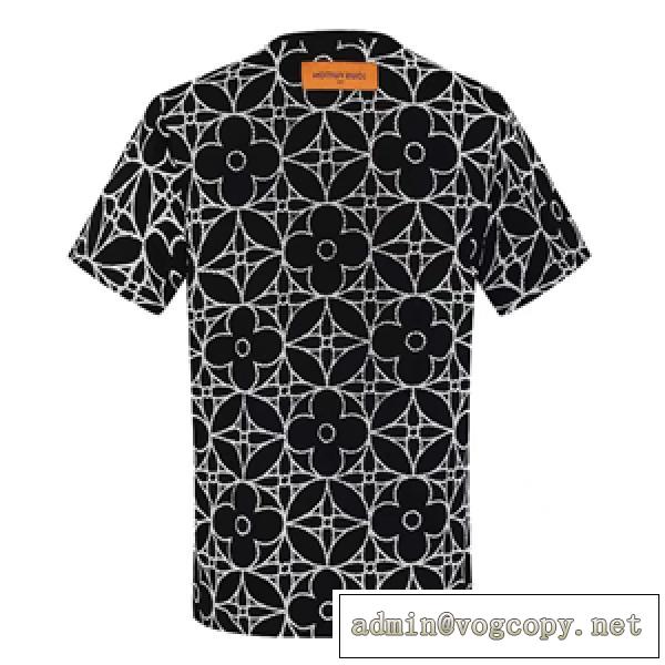 夏のフレッシュな気分に ルイ ヴィトン LOUIS VUITTON 半袖Tシャツ偽物 2026年即旬な装いに 2色可選