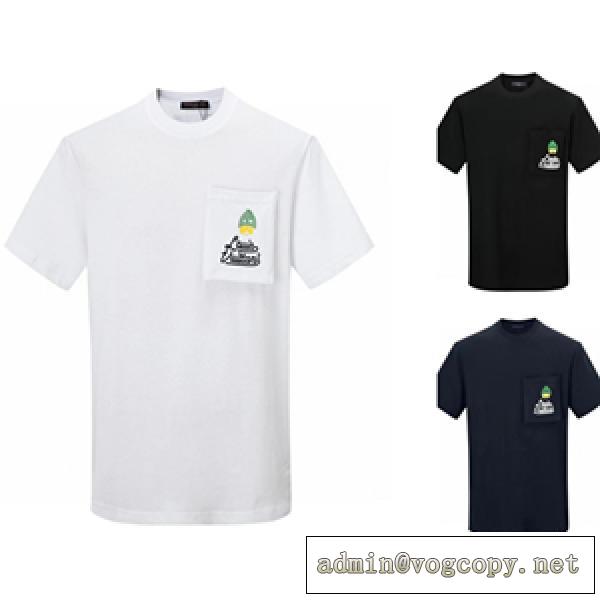 半袖Tシャツ ルイヴィトンコピー 3色可選 春夏に役立つカジュアル  LOUIS VUITTON 2026SSトレンド新品