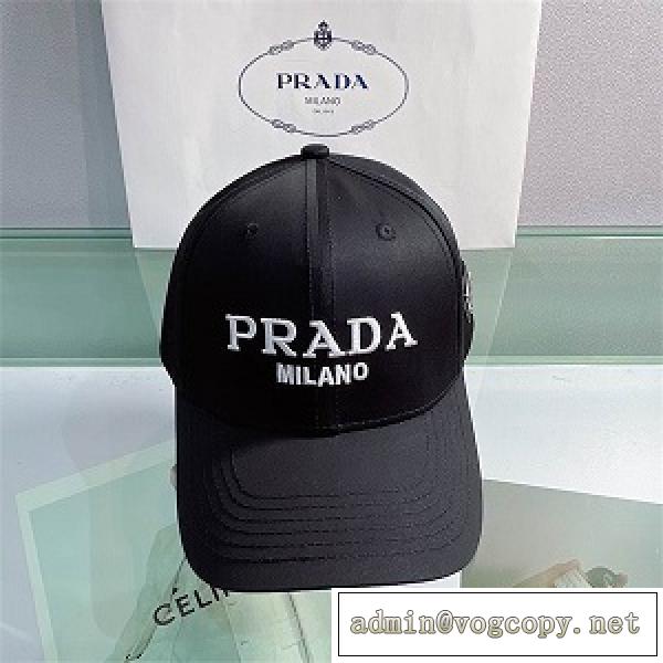 大人気新作☆PRADA帽子プラダスーパーコピースタイリッシュ男女OK春夏トレンド必要品