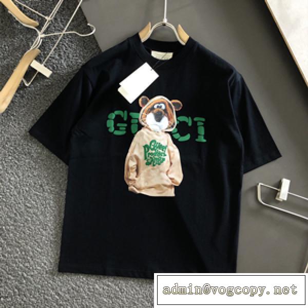 2026ss人気が爆発GUCC1 ブランド偽物 半袖Tシャツ ユニセックス オーバーサイズ お洒落に見える 高品質