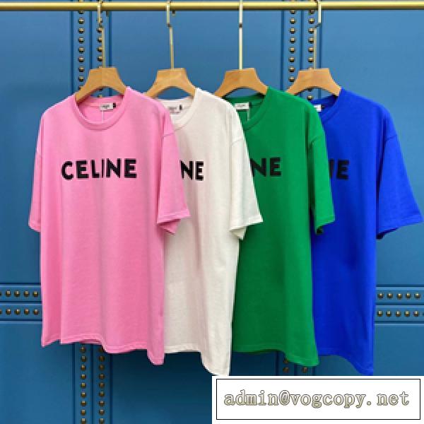 2026年リニューアルバージョン入荷 CELINEコピーセリーヌ半袖Tシャツ 選べる４色 男女兼用 快適な着心地