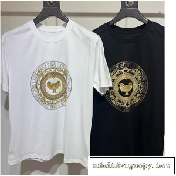 VERSACE激安偽物ヴェルサーチｔシャツコピー今年こそは！2026SSトレンドカジュアルトップスメンズ