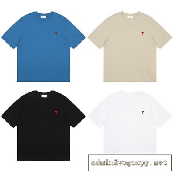 ❤️AMI PARIS偽物ｔシャツ 人気2026流行り高評価ブランドアミ パリス新作シンプルなトップスコーデ
