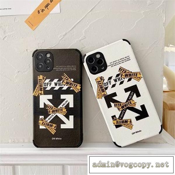 Off Whiteコピー13Pro Max新作2026流行りスタイリッシュな個性的スマホケース男女OK最高品質