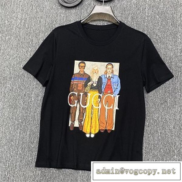 人気ブランドｔシャツコピー 2026新作エレガントストリートファッション半袖服ブラックホワイト薄い