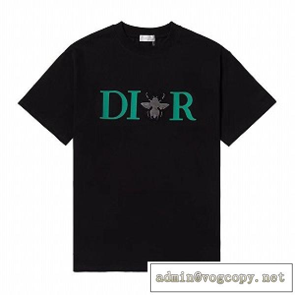 2026男女OK❤️DR ブランドｔシャツスーパーコピー 春夏新作半袖最高級ロゴ入り上質なアイテム 丸ネック グリーン色