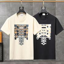 2色可選どのアイテムも手頃な価格で バーバリー 半袖Tシャツコピー BURBERRY トレンド最先端のアイテム