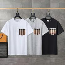 春夏のトレンド 偽物バーバリー BURBERRY クラシカルな雰囲気 3色可選 Tシャツ/ティーシャツ 赤字超特価