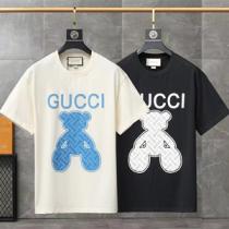 存在感のある 2026春夏新作 2色可選 乾きやすい ブランド半袖Tシャツ スーパーコピー GUCC1 可愛い