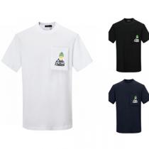 半袖Tシャツ ルイヴィトンコピー 3色可選 春夏に役立つカジュアル  LOUIS...