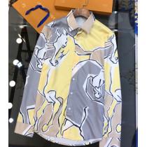 2026大好評☆HERMES エルメス シャツスーパーコピー 流行長袖大人の着こ...