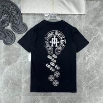 大人気新作☆クロムハーツtシャツスーパーコピー希少リラックス感半袖服CHROME...