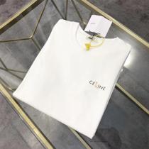 2026年リニューアルバージョン入荷 CELINEロゴ セリーヌ半袖Tシャツコピー ユニセックス 幅広い着こなし