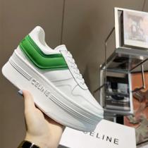 22SS新作!CELINE セリーヌスーパーコピー レディーススニーカー ウェッジアウトソール ブロック 多色可選