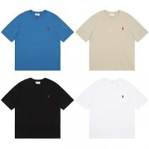 ❤️AMI PARIS偽物ｔシャツ 人気2026流行り高評価ブランドアミ パリス新作シンプルなトップスコーデ