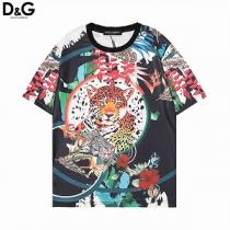 2026ss新作♪ Dolce&Gabbana半袖服ドルガバ偽物 ｔシャツ人気スタイリッシュプリント快適ウェア