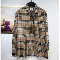 ❤️新作❤️BURBERRYコピーシャツバーバリーメンズ長袖カジュアルな定番チェ...