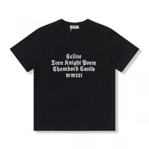 人気NO.1♡2026ss Celineセリーヌコピーtシャツ新作スタイリッシュユニセックス使い勝手半袖トップスブラック