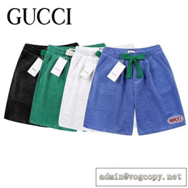 2026年トレンドの着こなし GUCC1 男 ブランドコピー ショートパンツ 最上品質 ユニセックスデザイン