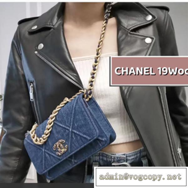 22SS最新モデル デニム19bag Woc ブランド ショルダーバッグコピー 2色可選 長く愛用しやすいのが魅力