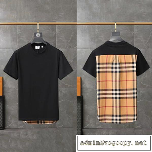 大人気のブランド安い買い物 BURBERRY2026ssおすすめ バーバリーコピーTシャツ チェック ユニセックス