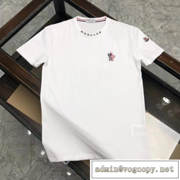 2026ssトレンド最新品 MONCLER コピーモンクレール 半袖Tシャツ 4色可選 シンプルな丸首ネックデザイン