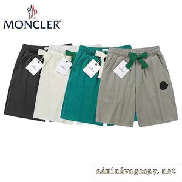 定番ショートパンツ MONCLER新作2026SS モンクレールスーパーコピー ハーフパンツ ドローコード付き