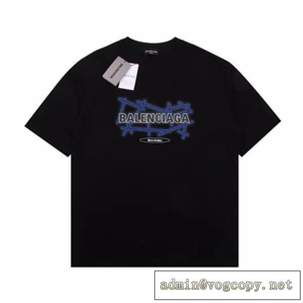 2026春夏もちろんBALENCIAGA推し! バレンシアガ半袖Tシャツ偽物 お洒落なデザインが魅力的 男女兼用