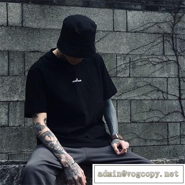★目玉商品★STONE ISLAND半袖服コピーストーンアイランドtシャツ安い2026流行り春夏着こなし