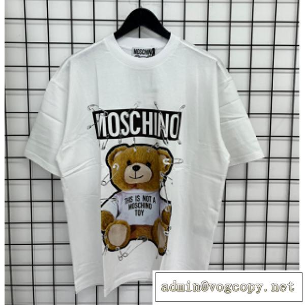 大人気Moschino ｔシャツ激安☆モスキーノスーパーコピー春夏新作2026トレンド激安快適さ着物