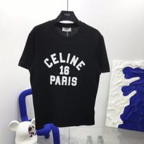 CELINE 16 PARIS トレンド感を楽しめ2026新作 セリーヌスーパーコピー 半袖Tシャツ 2色可選 男女兼用