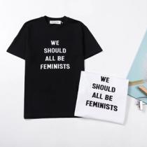 快適でゆったり DRブランドコピー コットンTシャツ 刺繍 男女兼用 幅広いコー...