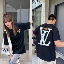 【NEW IN!】LOUIS VUITTON ルイヴィトン 半袖Tシャツ 偽物 ...