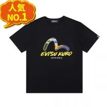 EVISU半袖tシャツメンズ【2026トレンド】エヴィスコピー激安スタイリッシュな汎用性の高い一着