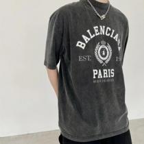2026春夏に着たいバレンシアガ BALENCIAGA 1917 半袖Tシャツ レトロなルック 男女兼用 夏に大活躍する