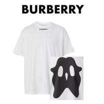 BURBERRY新しいスタイル グラフィック 大きめ バーバリー偽物 コットンTシャツ ユニセックス着用でき