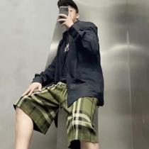 BURBERRY WEAVERメンズ チェック柄 バーバリーコピー ハーフパンツ...