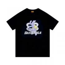 BALENCIAGAコピー 半袖Tシャツ バレンシアガ x グ○チ 可愛いウサギ...