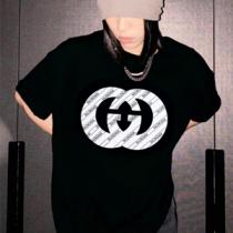22SS最新モデル GUCC1 x BALENCIAGA 人気ブランド 半袖Tシャツコピー おしゃれ着こなし ユニセックス