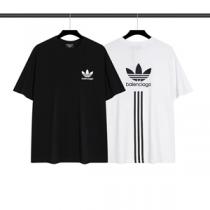 2026限定セールAdidas x BALENCIAGA バレンシアガ半袖Tシャツ 偽物 2026ss新作 高品質着回し 男女兼用
