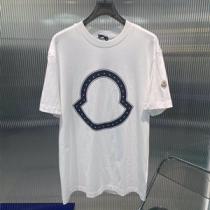 2026トレンド最新モデル MONCLERコピーモンクレールＴシャツ 2色可選 目を惹く スタッズ付きデザイン
