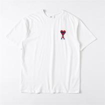 希少新作★AMI PARIS❤️半袖服メンズアミ パリスtシャツコピー2026流行り最高級高品質ホワイトトップス