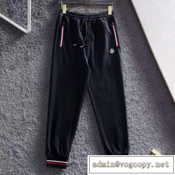4色可選 MONCLER モンクレール 今買い◎得スウェットパンツ 2026春夏 クールビズ ロングシーズン着用可能