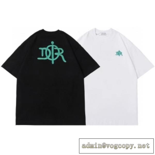 大好評の半袖 DR ブランドｔシャツ コピー 白 シンプルな丸首ネックデザイン 極上のドライ感を快適な着心地