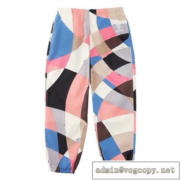 Supreme SS21 Emilio Pucci Sport Pantシュプリームコピースウェットパンツ人気2026最新トレンドエレガント３色