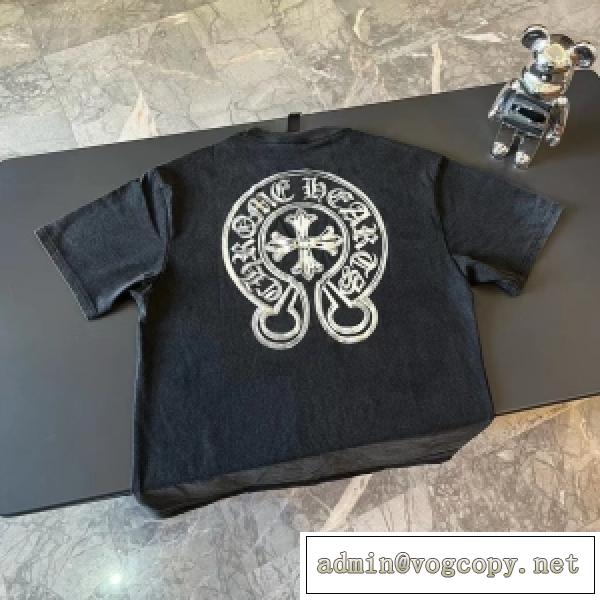 CHROME HEARTS お洒落を楽しもう! クロムハーツｔシャツスーパーコピー リフレクター レトロなルック 黒色