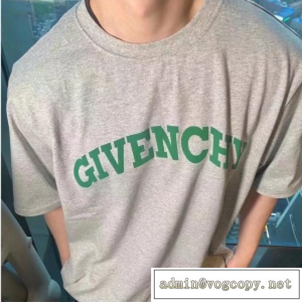 人気のセールTシャツランキング GIVENCHY ジバンシーコピー 半袖 グレー 着回し抜群 トレンドメンズコーデ